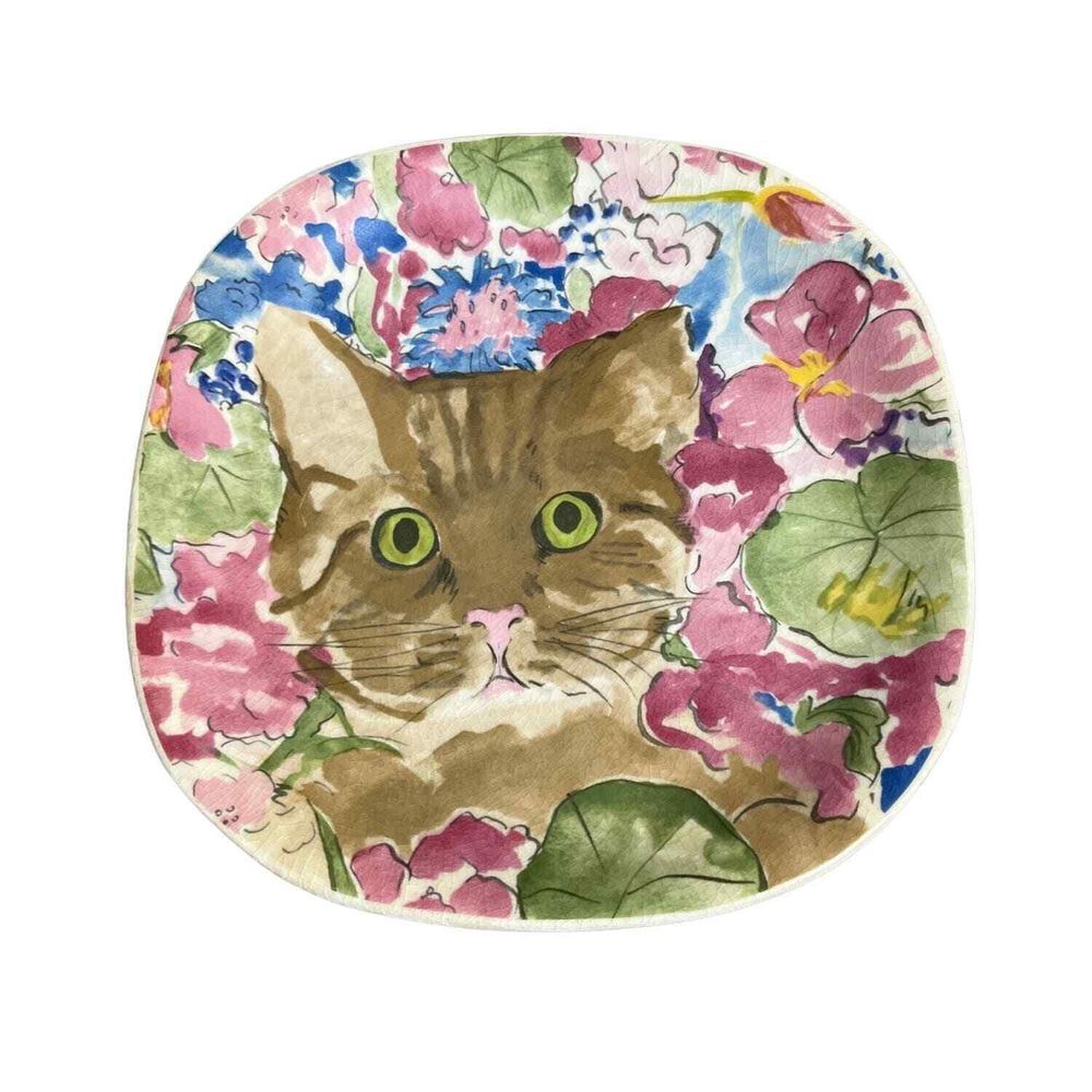 Minouettes by C. Pradelie Collectors Vintage 1985 Cat Plate Zrike Portugal